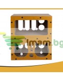 Драскалка за котки двуетажна къща легло с играчки неплъзгащо се